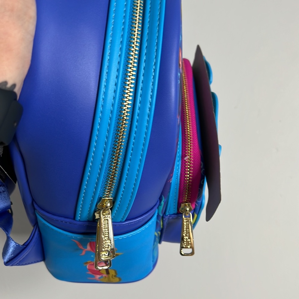 Disney Witch Bedknobs and Broomsticks Loungefly Mini Backpack NWT - Picture 7 of 7